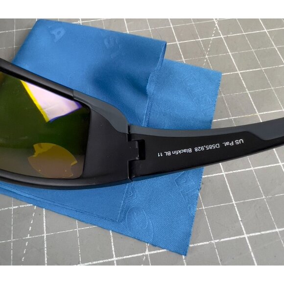 Costa Blackfin BL 11 Sunglasses Polarized 580P - Matte Black Frame w/Case & Clot - Picture 7 of 9